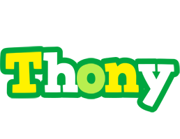 Thony soccer logo