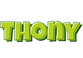 Thony summer logo