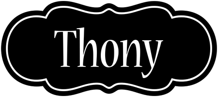 Thony welcome logo