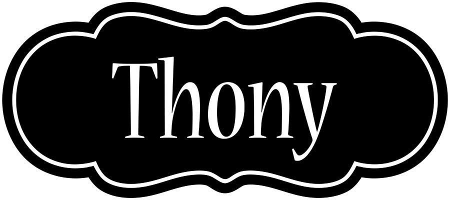 Thony welcome logo