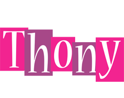 Thony whine logo