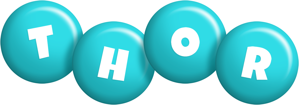 Thor candy-azur logo