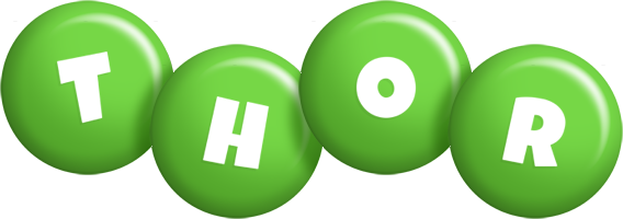Thor candy-green logo