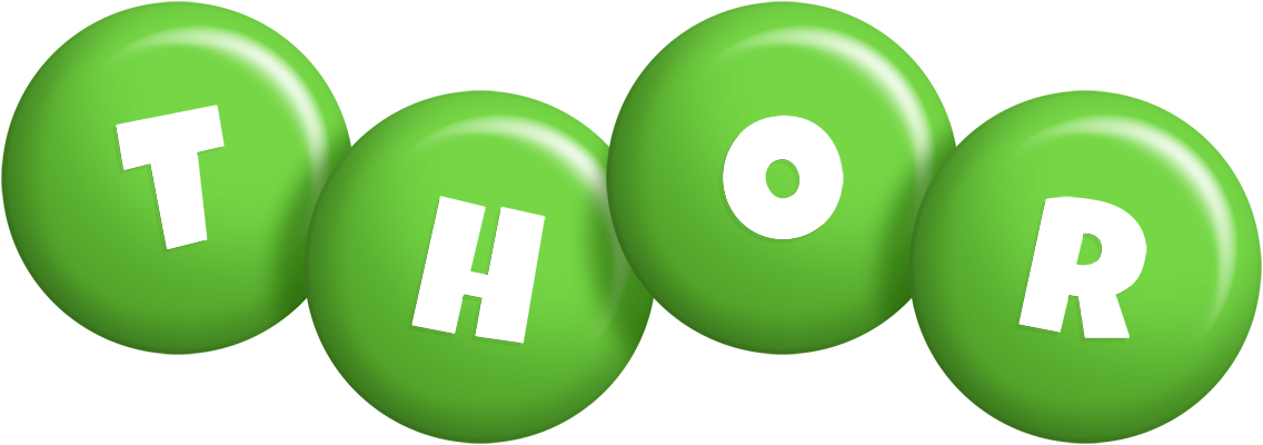 Thor candy-green logo