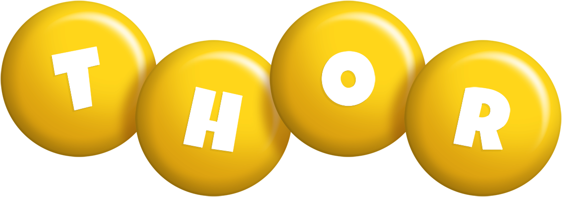Thor candy-yellow logo