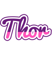 Thor cheerful logo