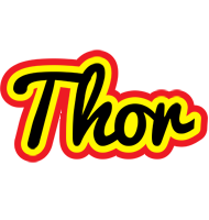 Thor flaming logo