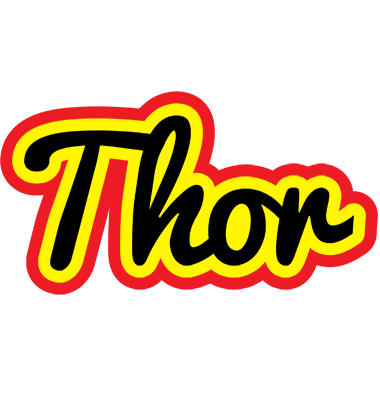 Thor flaming logo