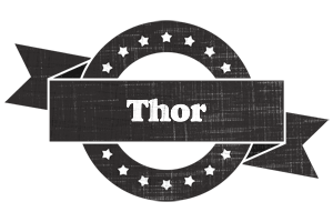 Thor grunge logo
