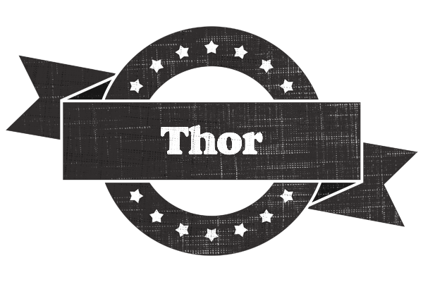 Thor grunge logo