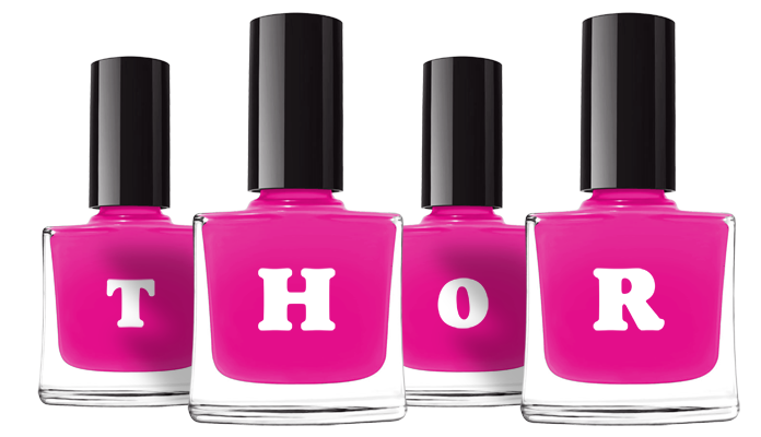 Thor nails logo