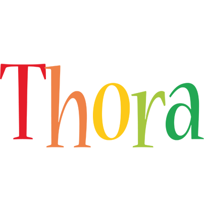 Thora birthday logo
