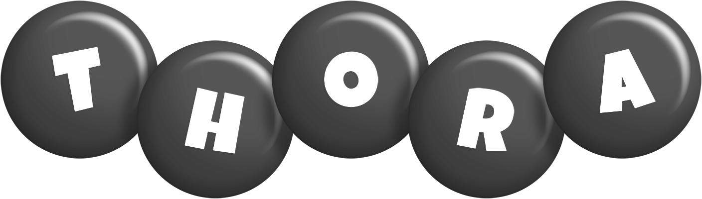 Thora candy-black logo