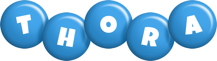 Thora candy-blue logo