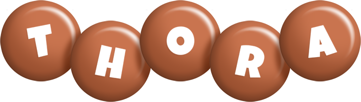 Thora candy-brown logo