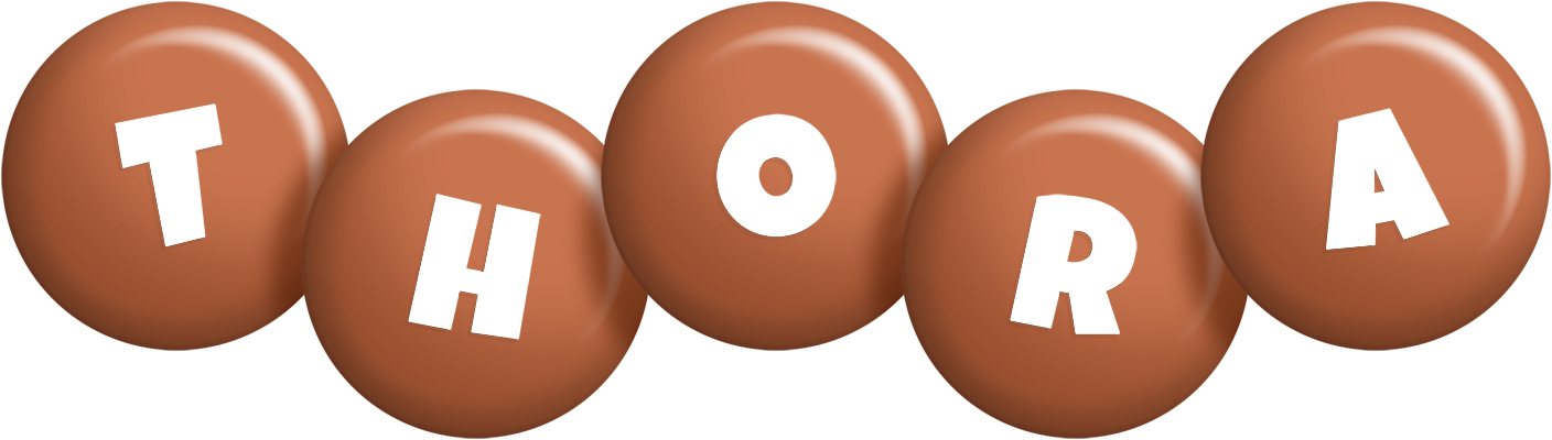 Thora candy-brown logo