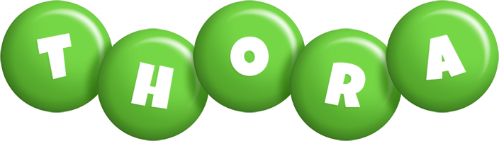 Thora candy-green logo