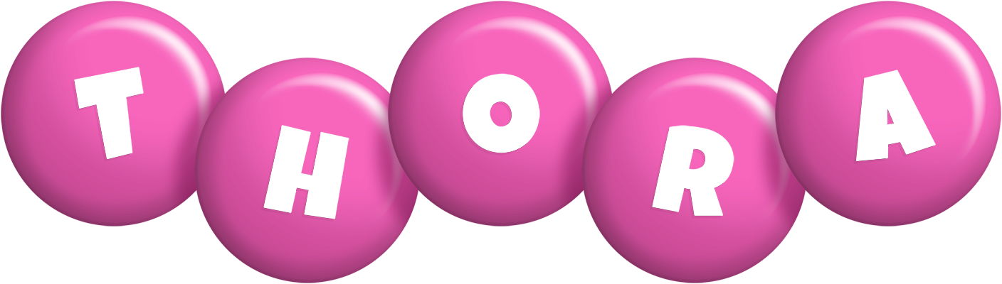 Thora candy-pink logo