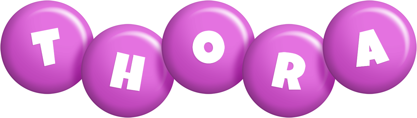 Thora candy-purple logo