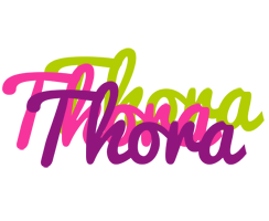 Thora flowers logo