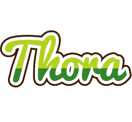 Thora golfing logo