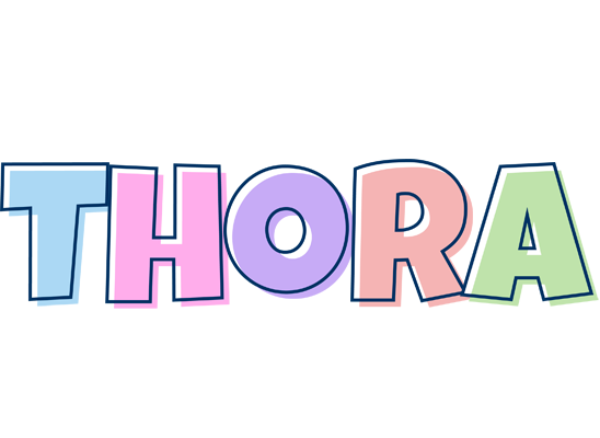 Thora pastel logo