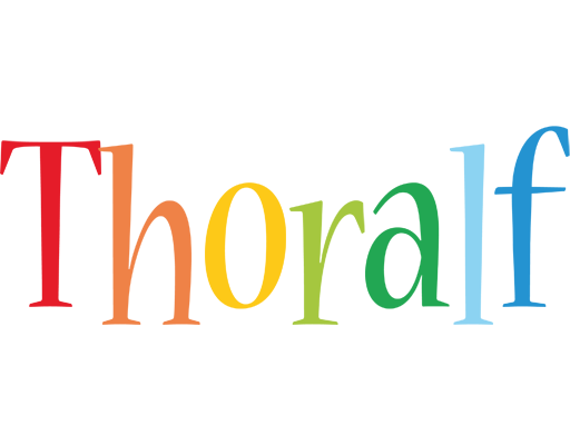 Thoralf birthday logo