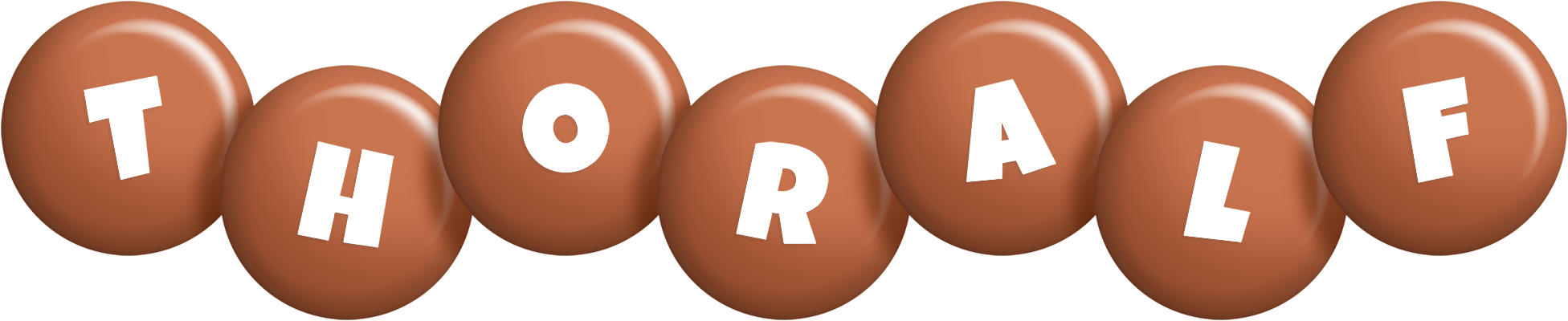Thoralf candy-brown logo