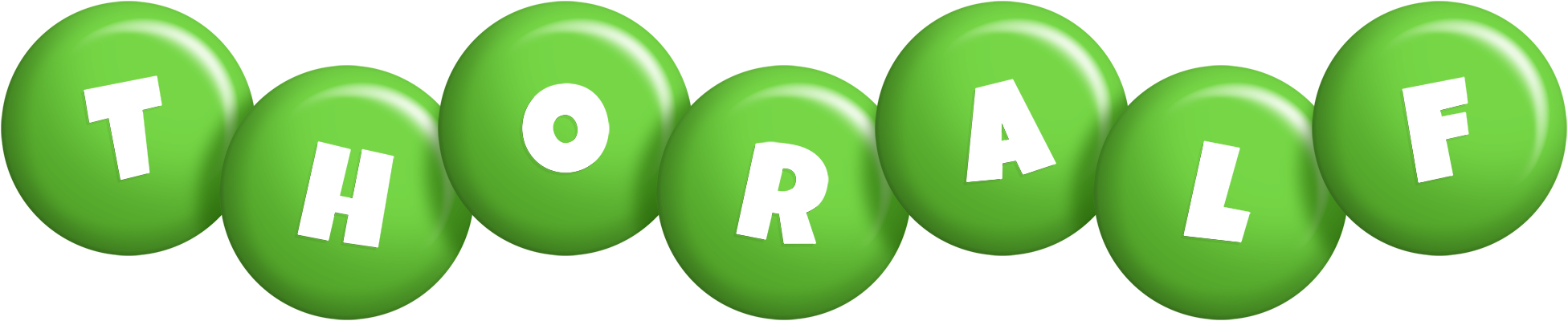 Thoralf candy-green logo