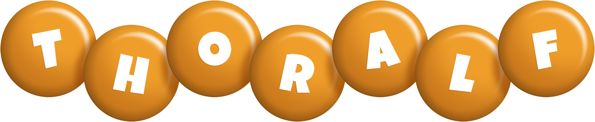 Thoralf candy-orange logo