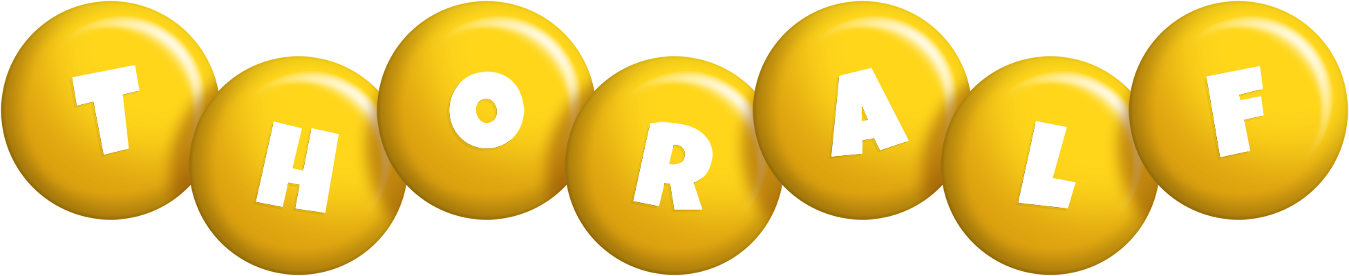 Thoralf candy-yellow logo