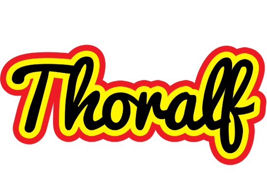 Thoralf flaming logo