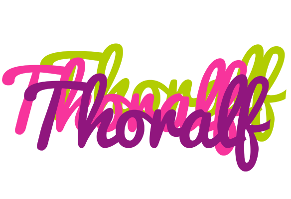 Thoralf flowers logo
