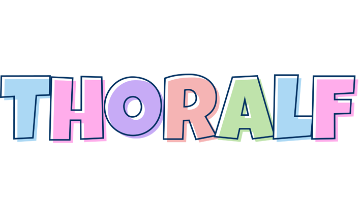 Thoralf pastel logo