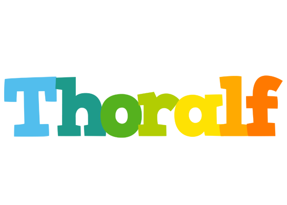 Thoralf rainbows logo