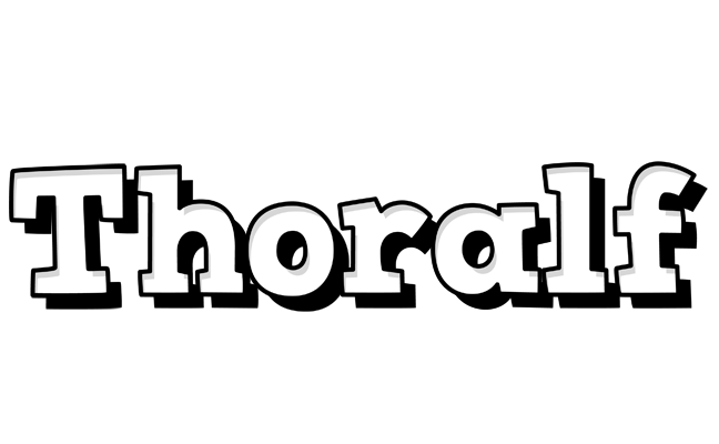 Thoralf snowing logo