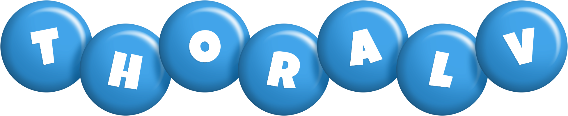 Thoralv candy-blue logo
