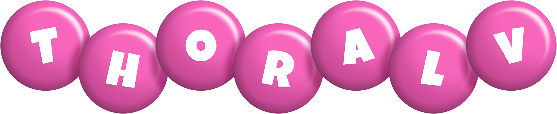 Thoralv candy-pink logo