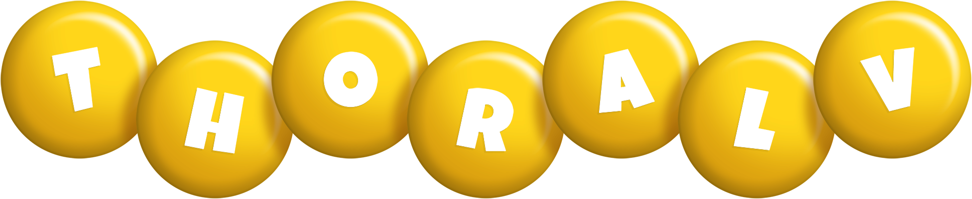 Thoralv candy-yellow logo