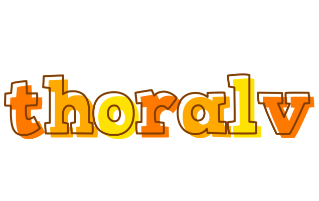 Thoralv desert logo
