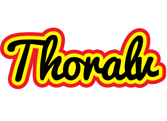 Thoralv flaming logo