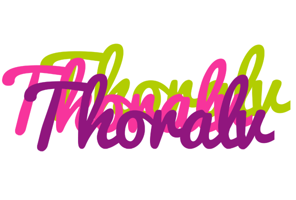 Thoralv flowers logo