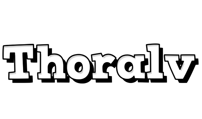 Thoralv snowing logo