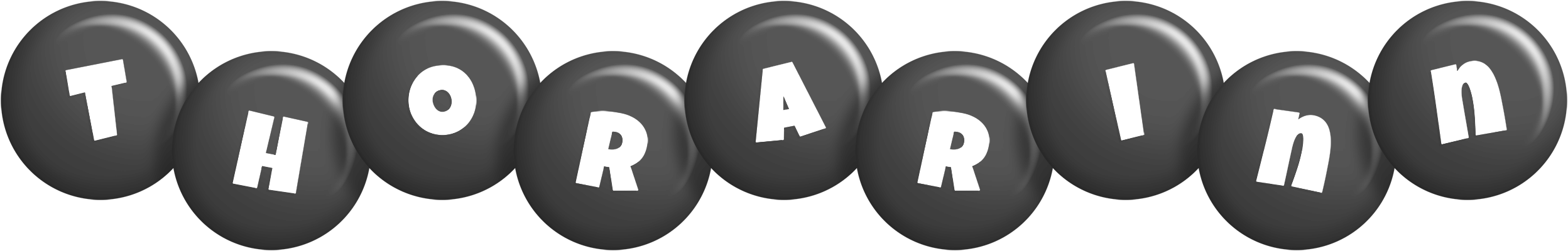 Thorarinn candy-black logo
