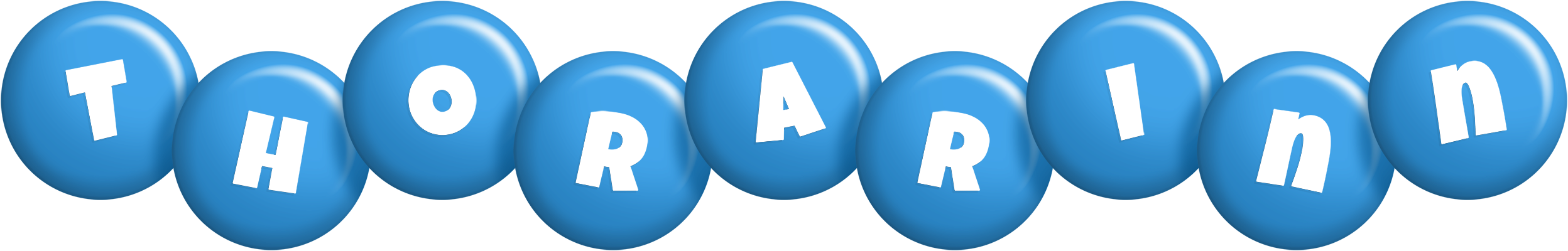 Thorarinn candy-blue logo