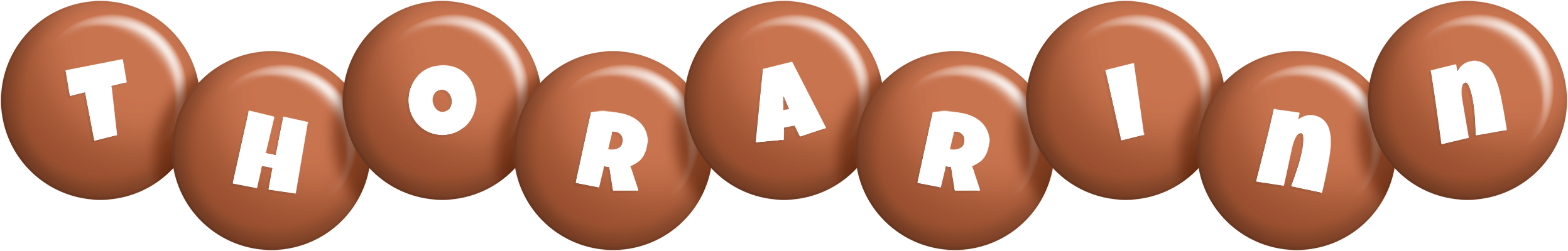 Thorarinn candy-brown logo