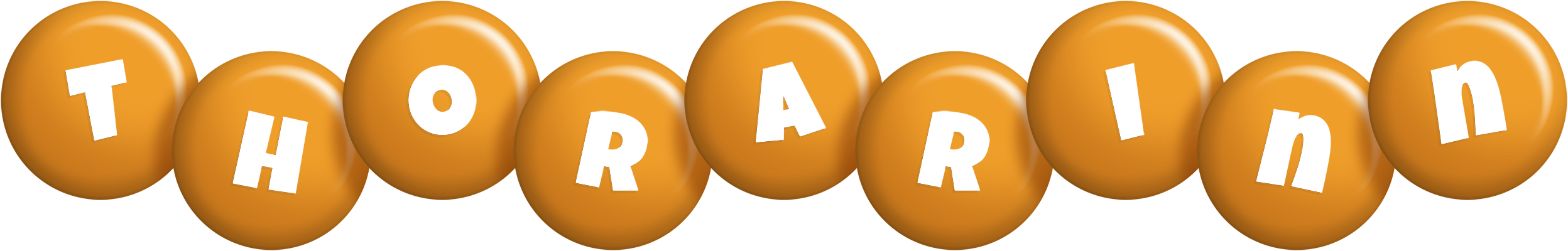 Thorarinn candy-orange logo