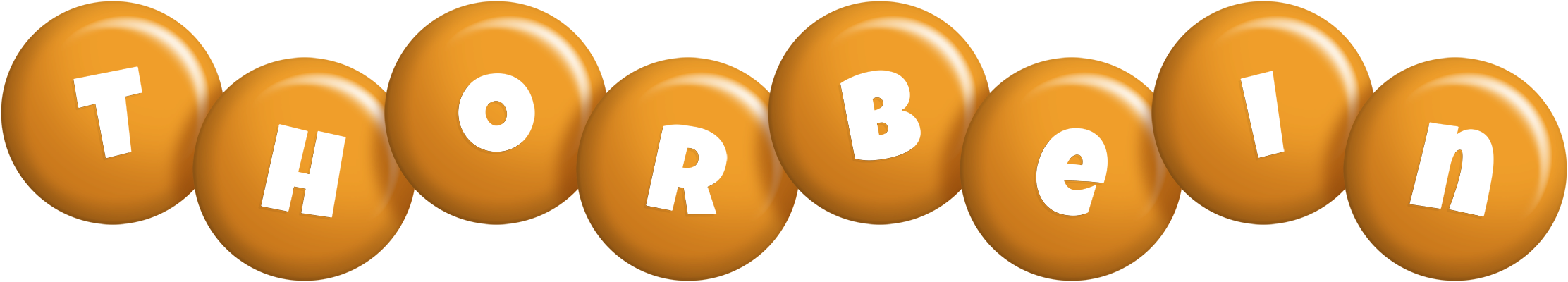 Thorbein candy-orange logo
