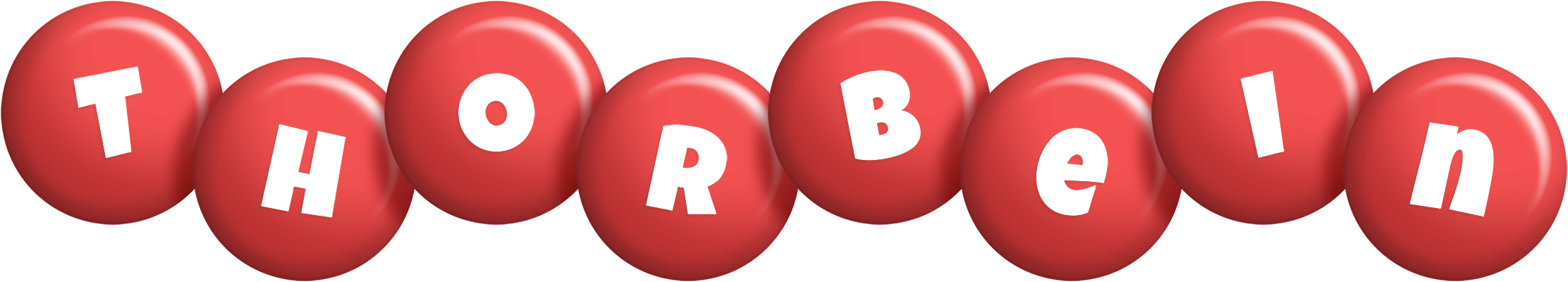 Thorbein candy-red logo