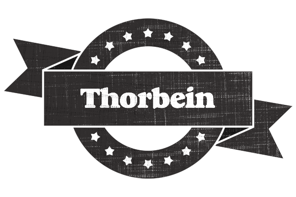 Thorbein grunge logo